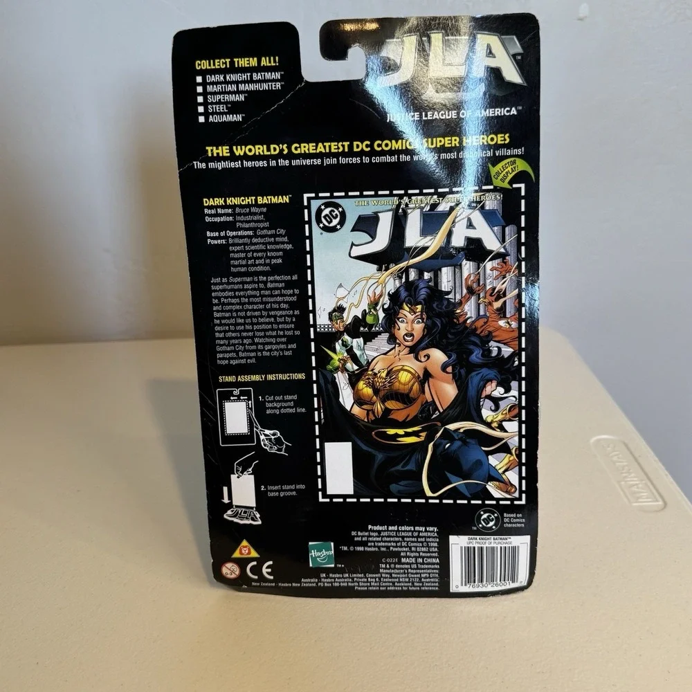 Dark Knight Batman 1998 JLA JUSTICE LEAGUE OF AMERICA Hasbro NEW action figure